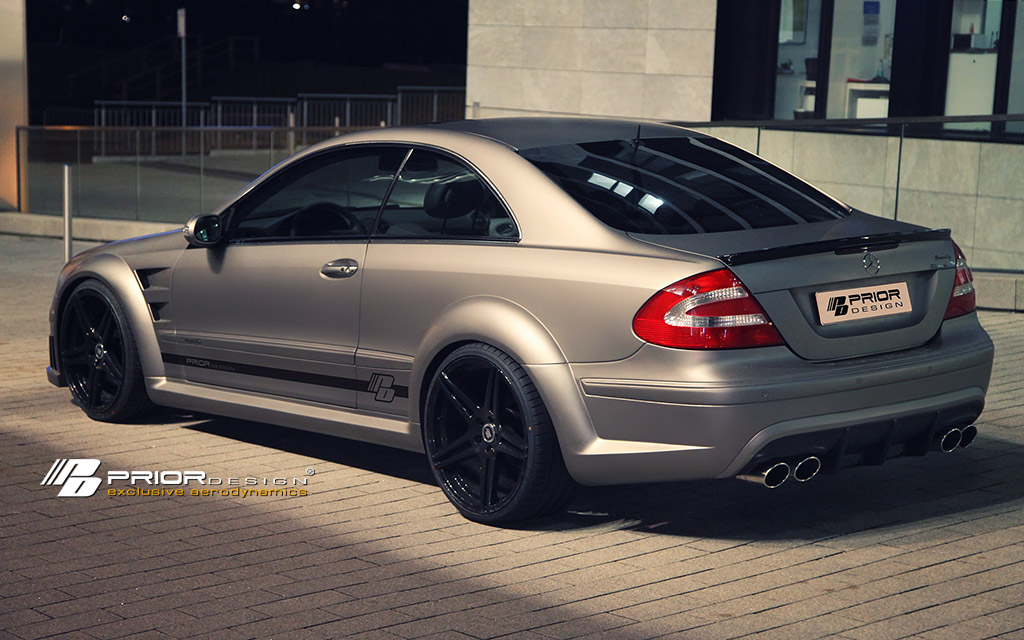Prior-desing-Black-Edition-Widebody Aerodynamic-Kit-for Mercedes CLK-W209 (2)
