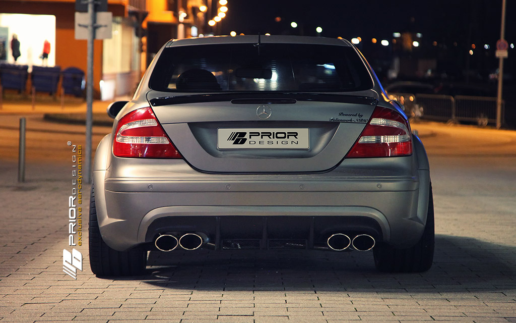 Prior-desing-Black-Edition-Widebody Aerodynamic-Kit-for Mercedes CLK-W209 (3)
