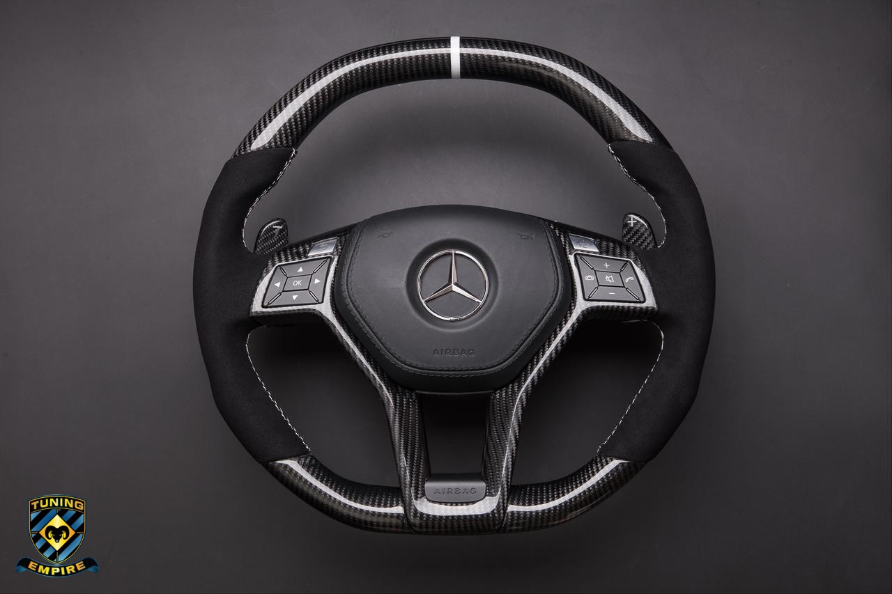 Carbon-fiber-c63-amg-steering-wheel