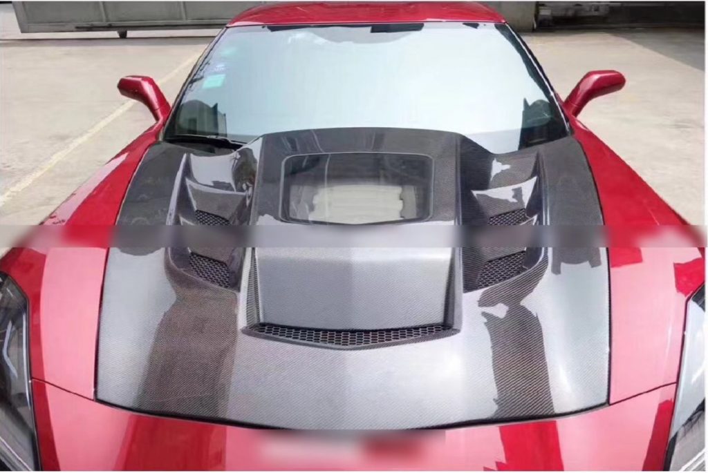 Corvette C7 Transparent Hood3