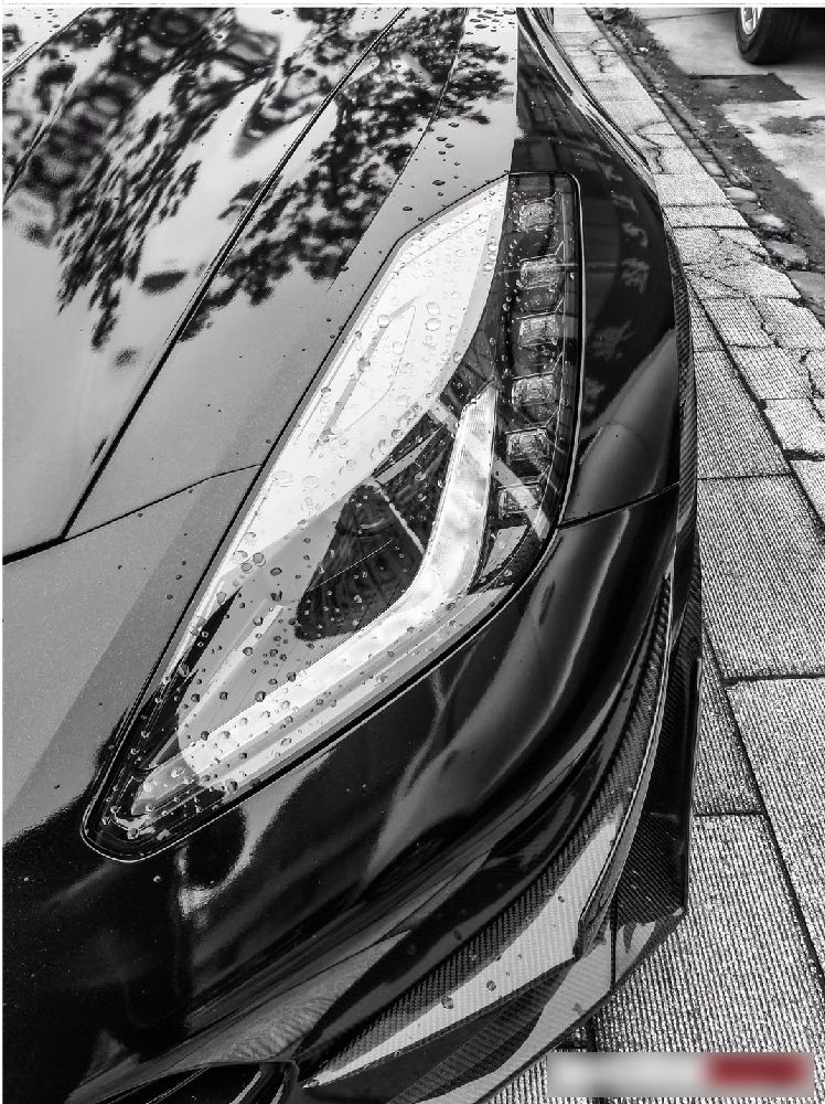 Corvette C7 Z06 front lip air vents rear diffuser (1)