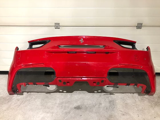 Ferrari 488 GTB Rear bumper, non carbon (7)
