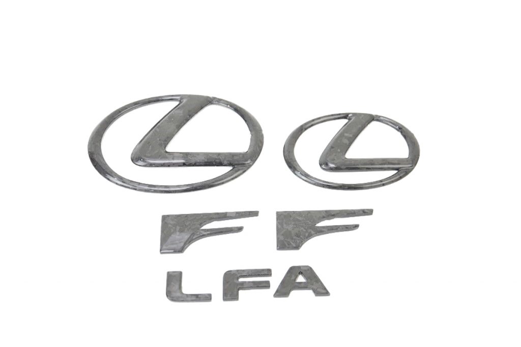 Lexus-LFA-Forged-carbon-badge-emblem-logo-set (3)