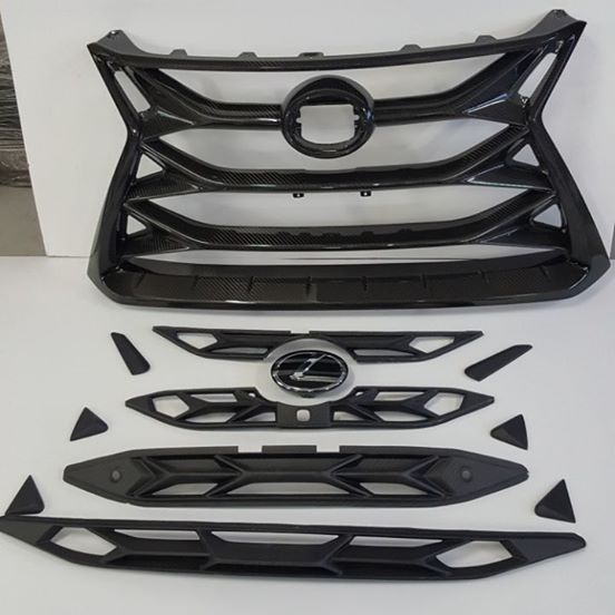 Lexus LX 570 carbon fiber front grill (13)