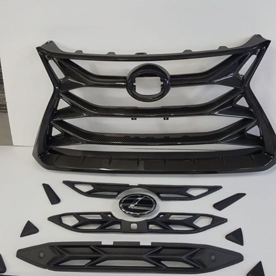 Lexus LX 570 carbon fiber front grill (5)