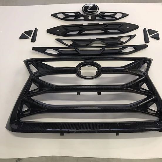 Lexus LX 570 carbon fiber front grill (8)