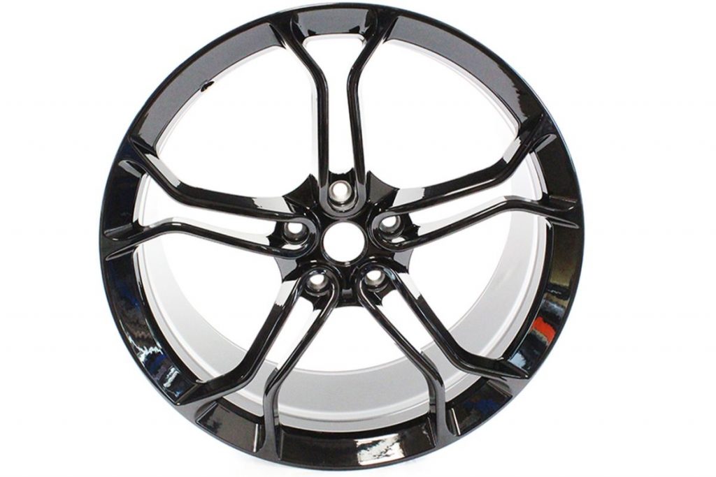 MCLAREN LIGHT WEIGHT 1 STEALTH ALLOY WHEELS ONLY IS MSO BLACK (2)