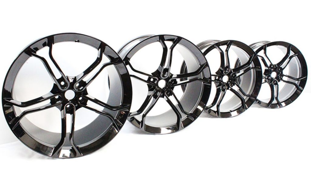 MCLAREN LIGHT WEIGHT 1 STEALTH ALLOY WHEELS ONLY IS MSO BLACK (3)