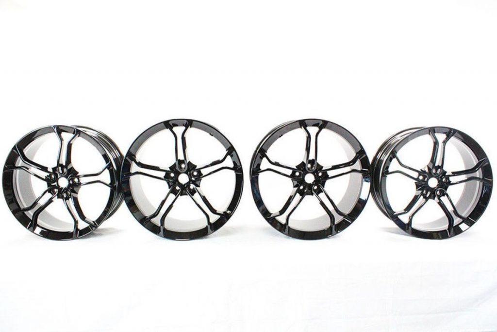 MCLAREN LIGHT WEIGHT 1 STEALTH ALLOY WHEELS ONLY IS MSO BLACK (4)