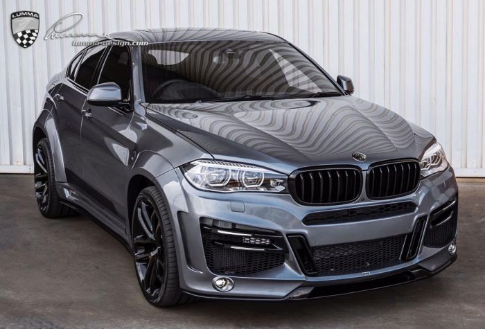 Lumma Design Bmw X6 F16 X6m F86 Clr X6 R Carbon Fiber Body Kit