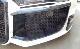 2008-2015 Audi R8 Front Bumper Body Kit with Carbon Fiber Accents