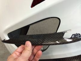 2014 Porsche 991 Turbo & Turbo S Carbon Fiber Rear Bumper Grills