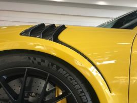 2019 Porsche 991.2 GT2RS style Carbon Fiber Louvered Fenders for 991 & 991.2 Turbo