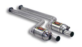 Supersprint   Front exhaust Right - Left with Metallic catalytic converter 200CPSI   BMW E90 Sedan 323i / 325i (USA Version) 2005  02/2007