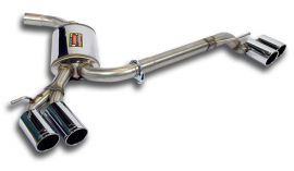 Supersprint   Rear exhaust Right OO80 - Left OO80  BMW E91 Touring 318d (143 Hp) 2007