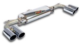 Supersprint  Rear exhaust OO90 Right - OO90 Left E.E.C. homologation pending  BMW F25 X3 28i (6 cyl. - 258 Hp) 2011  2012