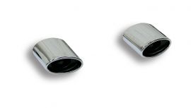 Supersprint   Oval endpipe kit Right + Left 145 x 95.  VW GOLF VI 1.6 TDi (105 Hp) '09 