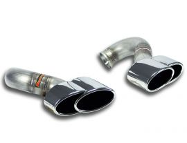 Supersprint  Endpipe kit 2 exit Right - 2 exit Left 145x95 Merged oval  PORSCHE 957 CAYENNE S 4.8i V8 (385 Hp) 2007  2010