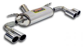 Supersprint   Rear exhaust Right OO80 - Left OO80  BMW F20 / F21 125i 2.0T (218 Hp) 2013 