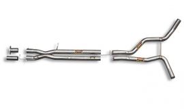 Supersprint  Centre pipe Right - Left + "X-Pipe" LAND ROVER DISCOVERY 3 4.4 V8 (FORD engine) 2005 
