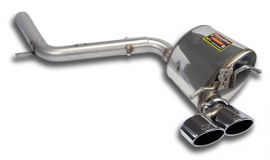 Supersprint  Rear exhaust Right 120x80  MERCEDES C207 E 350 CGI Coupe V6 (292 Hp) 2009 