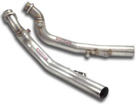 Supersprint  Connecting pipes kit Right - Left for OEM manifold  MERCEDES W221 S450 V8 '07  '08
