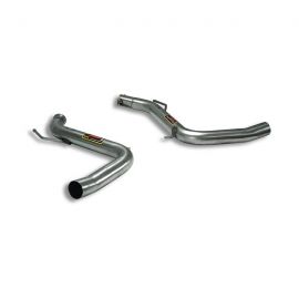 Supersprint  Connecting pipes kit Right - Left for OEM centre exhaust   MERCEDES C216 CL 550 V8 2010 