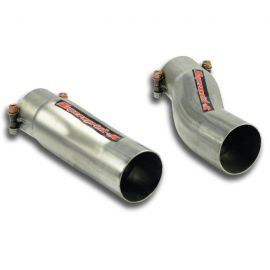Supersprint  Connecting pipes kit Right - Left for OEM centre exhaust ( 60mm) MERCEDES W211 E 63 AMG V8 (Sedan + S.W.) '07 '09