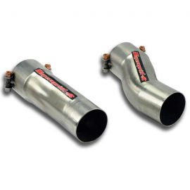 Supersprint  Connecting pipes kit Right - Left for OEM centre exhaust ( 70mm) MERCEDES W211 E 63 AMG V8 (Sedan + S.W.) '07 '09