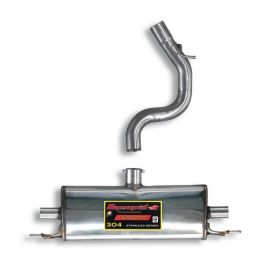 Supersprint  Rear exhaust Right - Left AUDI TT Mk2 QUATTRO Coupe/Roadster 3.2i (250 Hp) 2007 