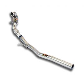 Supersprint Turbo downpipe kit + Metallic Euro 5 200 CPSI catalytic converter For OEM centre exhaust  AUDI A3 S3 8V Cabrio QUATTRO 2.0 TFSI (300 Hp) '12  