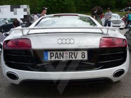 Audi R8 V8 V10 Carbon Fiber Rear Spoiler Rear Wing