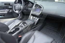 Audi R8 V8 V10 Dry Carbon Fiber Center Console Cup Holder Cover Fit LHD RHD