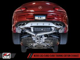 AWE TUNING MERCEDES-BENZ W205 AMG C43 / C400 / C450 AMG EXHAUST SUITE