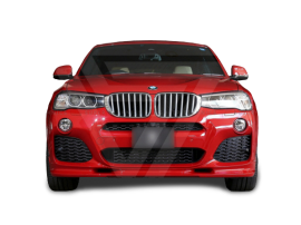 BMW F26 X4 (Only For M-tech Bumper) 3D Design B Carbon Fiber Front Lip