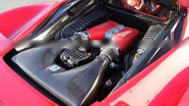 Ferrari 458 Carbon Fiber Engine Bay Panels Replacement
