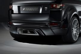 Hamann Land Rover Range Evoque Cabriolet widebody Exhaust system