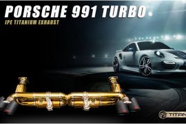 IPE EXHAUST SYSTEM PORSCHE 911 TurboTurbo S (991991.2) Titanium
