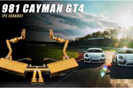 IPE EXHAUST SYSTEM PORSCHE Boxster Spyder/Cayman GT4 (981) Titanium