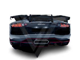 Lamborghini Aventador LP700-4 LP720 LP750 Carbon Fiber Rear Spoiler Rear Wings