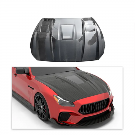 Maserati Quattroporte 2013-2018 Carbon Fiber Engine Hood Bonnet