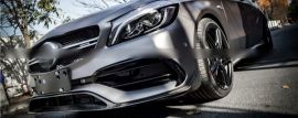 Mercedes Benz A45 AMG W176 Carbon Fiber Front Lip Spoiler Splitter