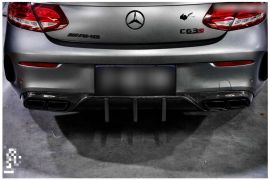 Mercedes Benz AMG C63 W205 Coupe carbon rear diffuser