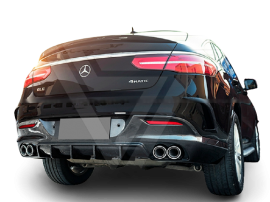 Mercedes Benz Gle-Class Carbon Fiber Rear Lip
