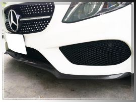 Mercedes Benz W205 C300 C400 AMG 2015 Carbon Fiber Front Bumper