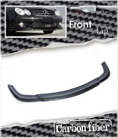 Mercedes-Benz W209 CLK CLK55 AMG Carbon Fiber Front Bumper Lip Spoiler 