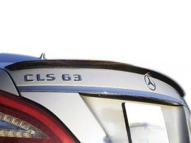 Mercedes Benz W218 CLS350 CLS550 CLS63 AMG 2011-2018 Carbon Fiber Trunk Lip