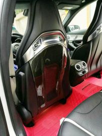 Mercedes Benz C63 AMG W205 carbon fiber seat covers