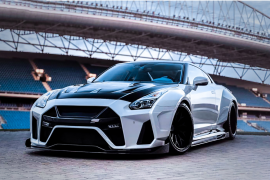Nissan GTR35 wide body Kit-1-2