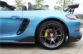 Porsche 718 Boxster Cayman Stuttmatte Carbon Fiber Side Splitters